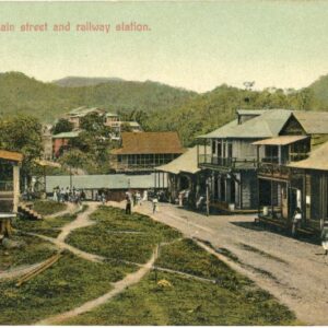 Panama Gorgona Main Street and Railway Station