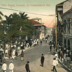 Panama Main Street on Independence Day