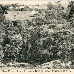 Kenya Blue Parts Hotel Chania Bridge 1919 3c to Bern