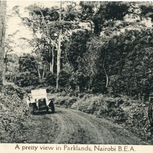 Kenya Nairobi Parklands View 1919 to Bern