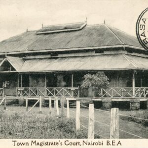 Kenya Nairobi Magistrate's Court 1919 to Bern