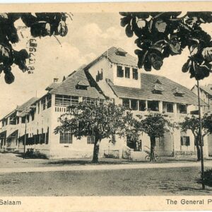Tanzania Dar es Salaam Post Office 1929 to Belgian Congo