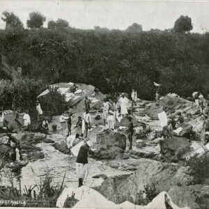 Tanzania Washing Day at Magila 1917 used in England