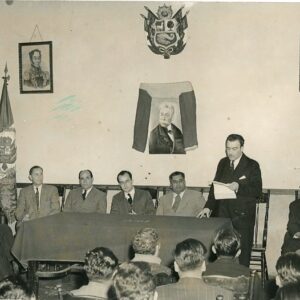 Peru Tribute to Federico Villarreal 1950 press photo