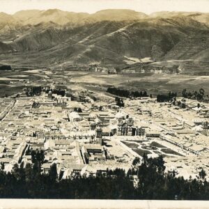 Peru Cusco general view photocard