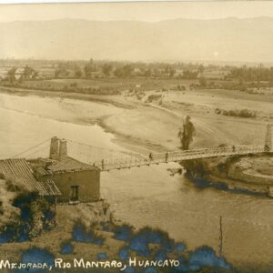 Peru La Mejorada Bridge Mantaro River Huancayo