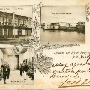 Peru Hotel Pacifico multi view 1902 to Barcelona