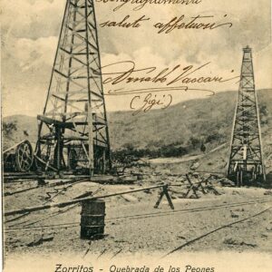 Peru Zorritos Quebrada de Peones Petrol 1906 to Liguria Italy