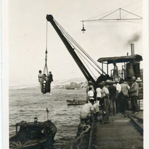 Peru People Lifted to Ship Mollendo 1938 to USA