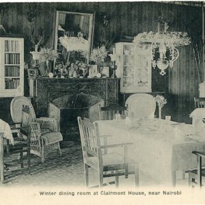 Kenya Claremont House Winter Dining Room