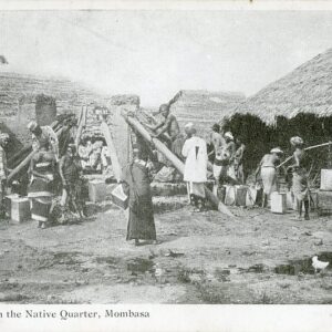 Kenya Mombasa Water Well Native Quarter