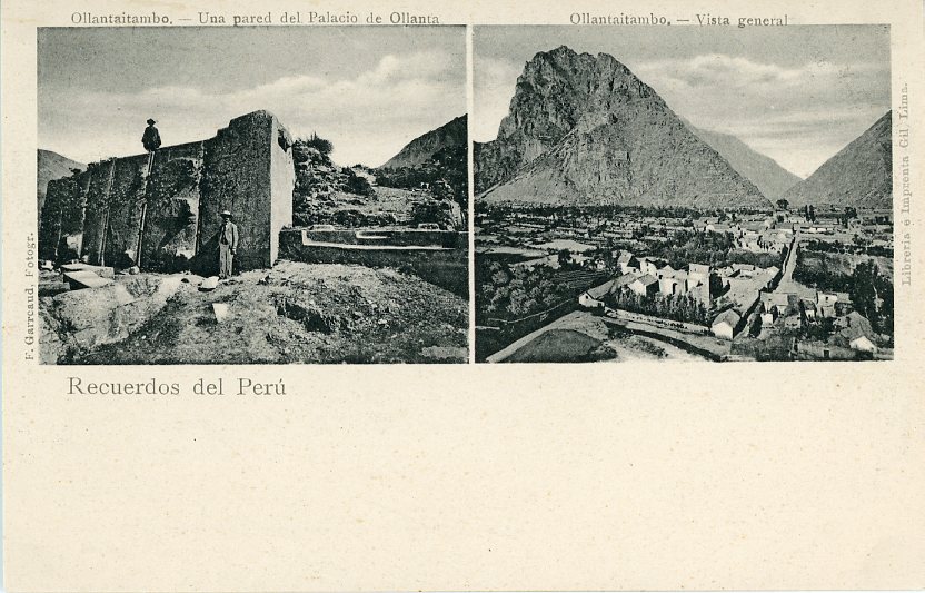Peru Ollantaytambo Wall of Ollanta Palace