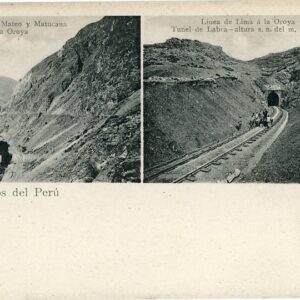 Peru Lima Oroya Railway Labra Tunnel Matucana Valley