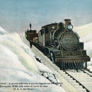Peru Anticona Highest Point by Railway