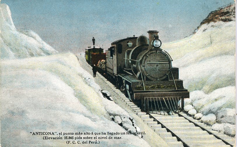 Peru Anticona Highest Point by Railway
