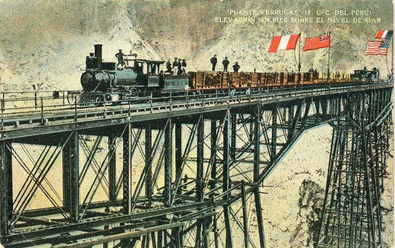 Peru Verrucas Railway Bridge