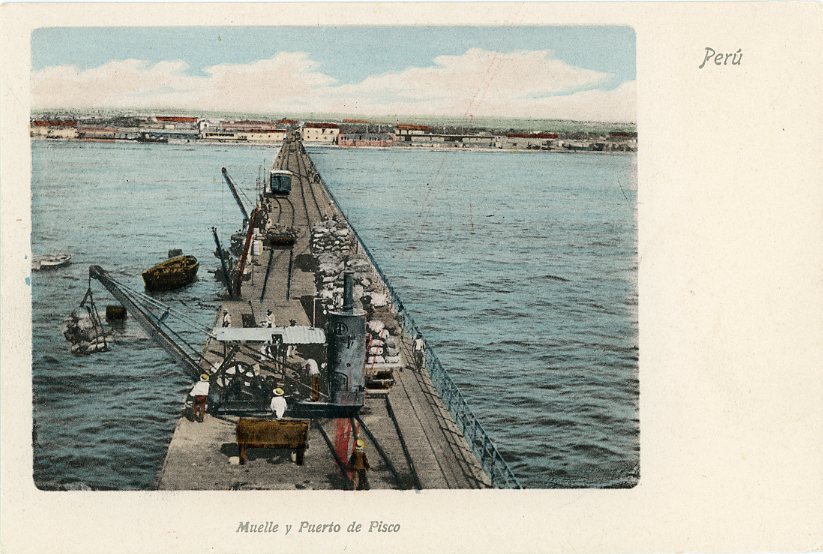 Peru Pisco Pier and Port