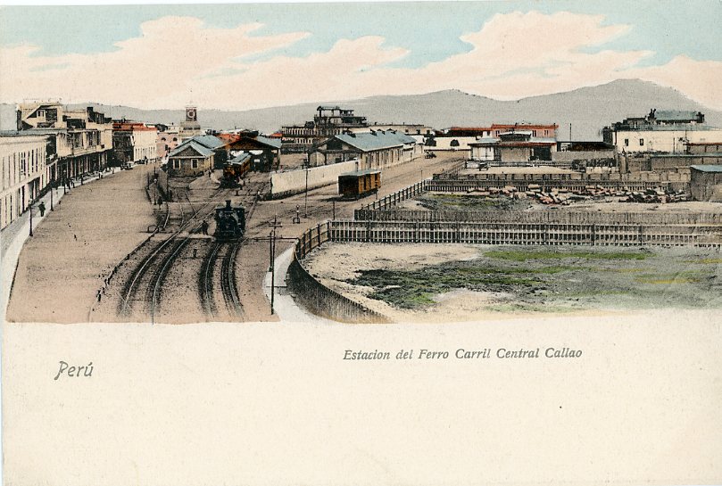 Peru Callao Central Railway Station
