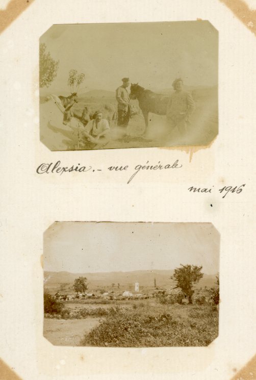 Macedonia Alexsia 2 photographs 1916