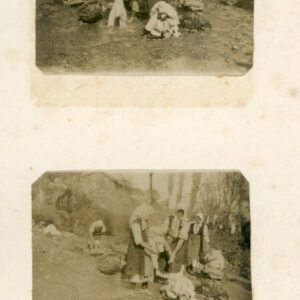 Greece Armensko or Alona Locals Washing two 1916 photos