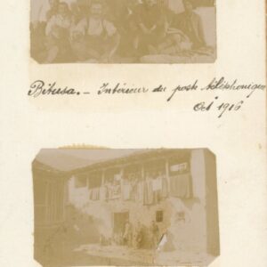 Greece Bitusa or Paroreio Native People and House two 1916 photos