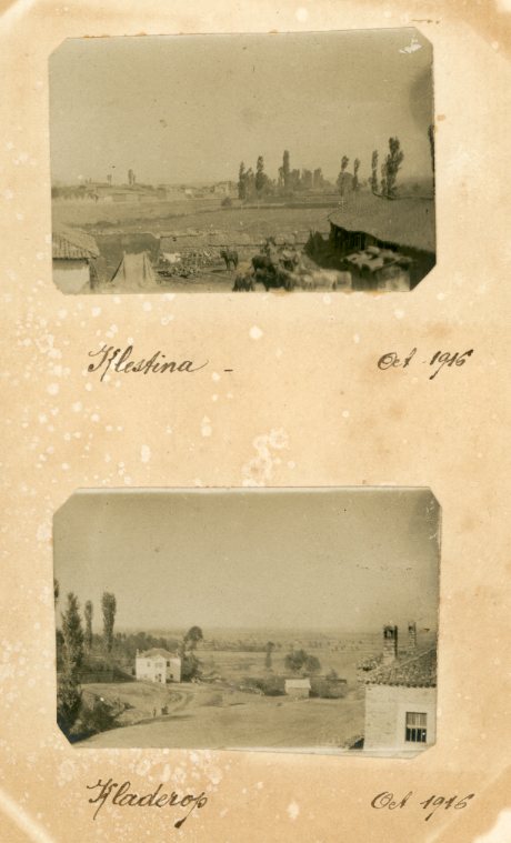 Greece Klestina or Kleines Kladerop or Kladorrachi two 1916 photos