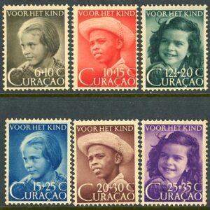 1948 Curaçao Child Welfare Fund set *