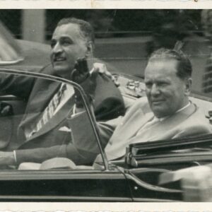 Egypt Yugoslavia Marechal Tito President Nasser photo