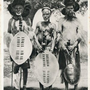 Mozambique Warriors of 1895 Portuguese Colony