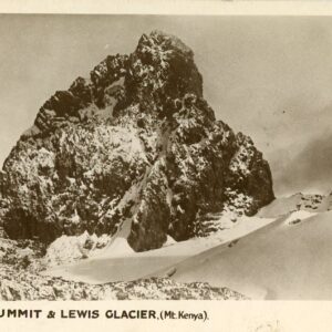 Kenya Mountain Lewis Glacier RAF Censor