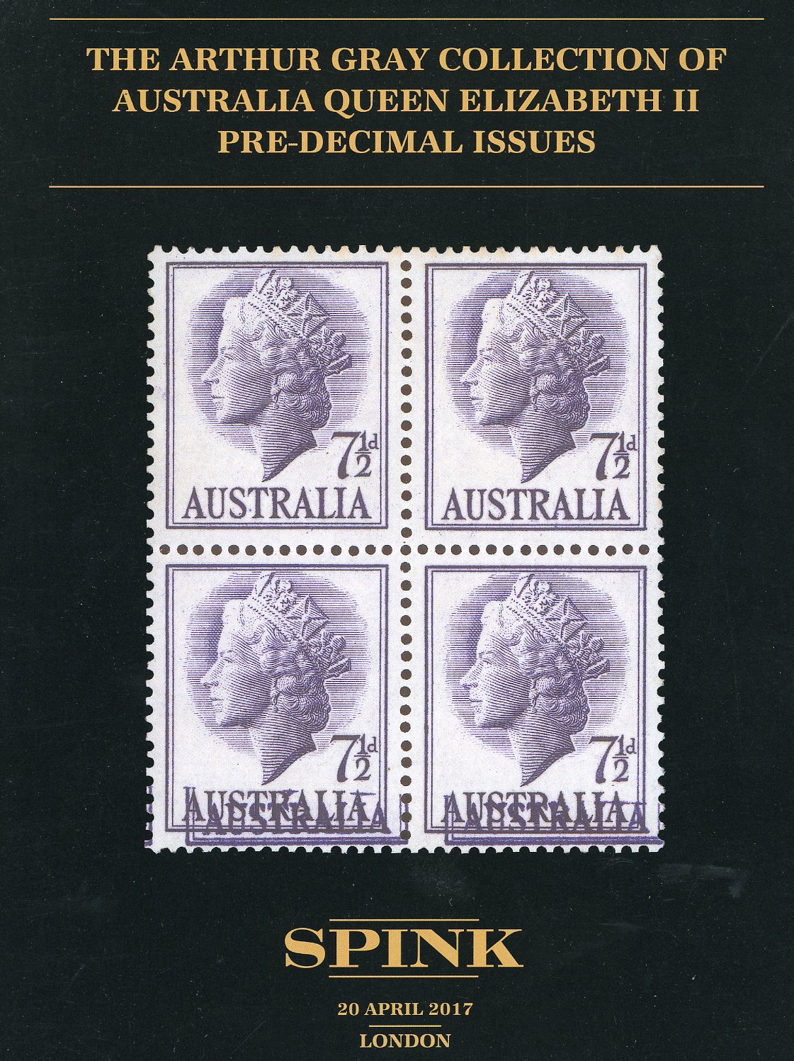 Australia QEII Pre-decimal Arthur Gray Collection 2017 Spink