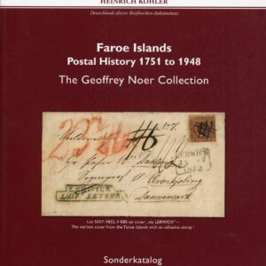 Faroe Islands Postal History Geoffrey Noer Collection 2018 Kohler