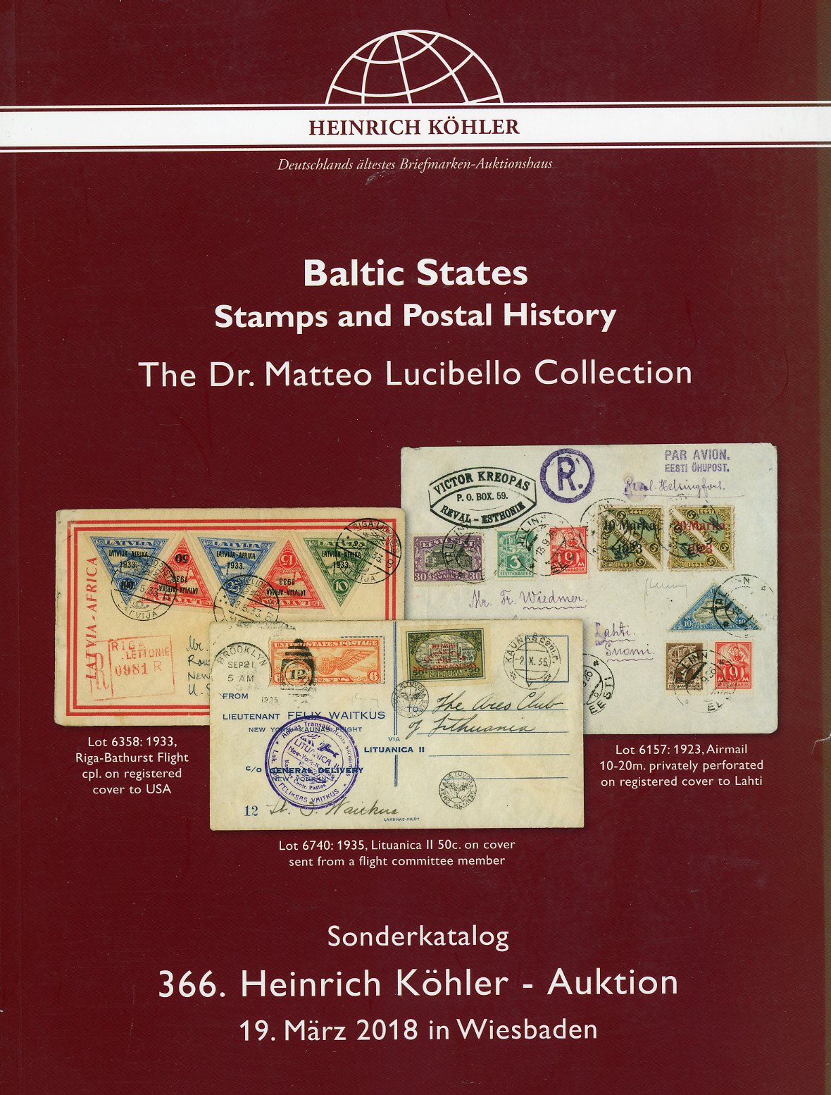 Baltic States Dr Matteo Lucibello Collection 2018 Kohler