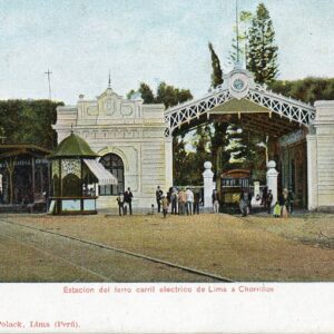 Peru Lima Chorrillos Electric Railway Station