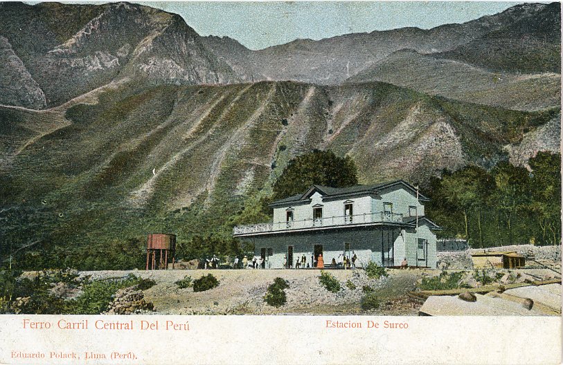 Peru Central Railway Surco Station