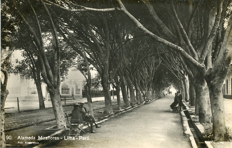 Peru Lima Alameda Miraflores