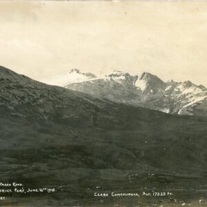 Peru Conchupata Hill 1918 photocard