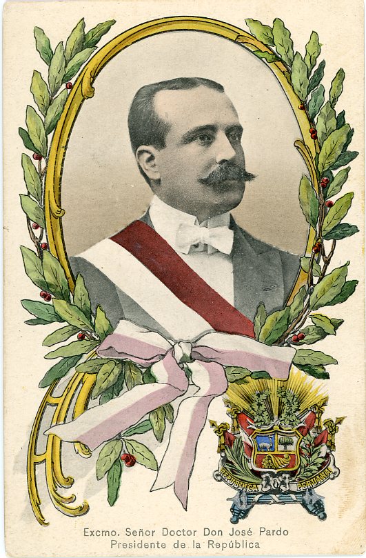 Peru President Dr Don José Pardo