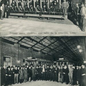 Peru Lima Electric Tram Station