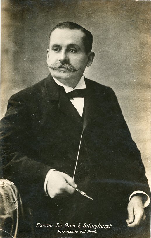 Peru President Guillermo Billinghurst