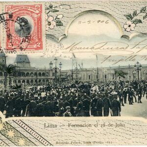 Peru 28 July Formation 1906 Trujillo to USA