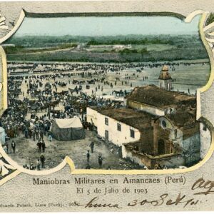 Peru Military Maneuvers in Amancaes 1903