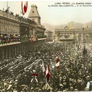 Peru General Roque Saenz Pena 1905 visit