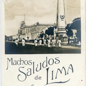 Peru Lima photocard 1905 to Schöneberg