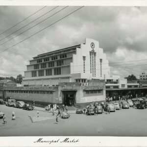 Kenya Nairobi Municipal Market 1956 FPO56 to Bridgwater