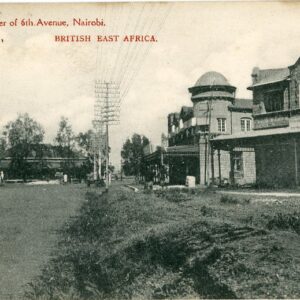 Kenya Corner of 6th Avenue 1917 OAS to Pontypridd Wales