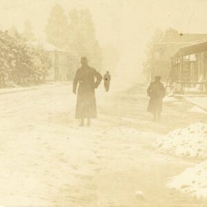 Natal Vryheid  under snow 1911 photocard