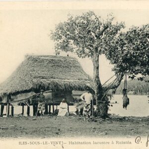 Polynesia Leeward Islands 1904 Tahiti to Belgium