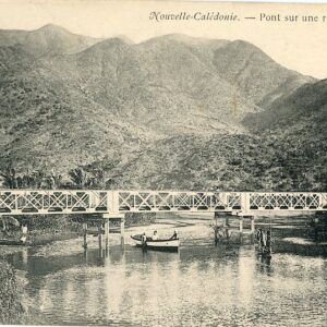 New Caledonia Bridge over River Thio