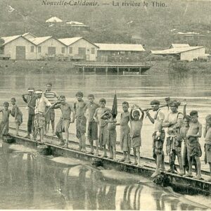 New Caledonia River Thio Native Boys